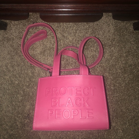 Cise Protect Black People mini bag - Picture 1 of 9